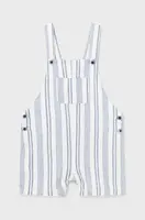 Nohavice na traky pre bábätká s prímesou ľanu Mayoral