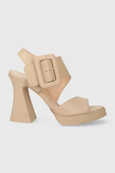 Kožené sandále AGL JANIS