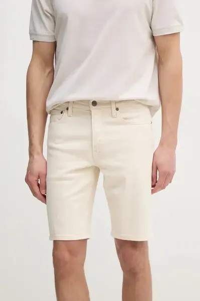 Rifľové krátke nohavice Calvin Klein