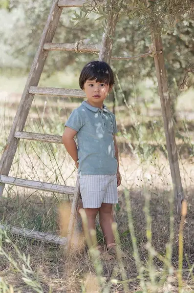 Detské bavlnené šortky Tartine et Chocolat