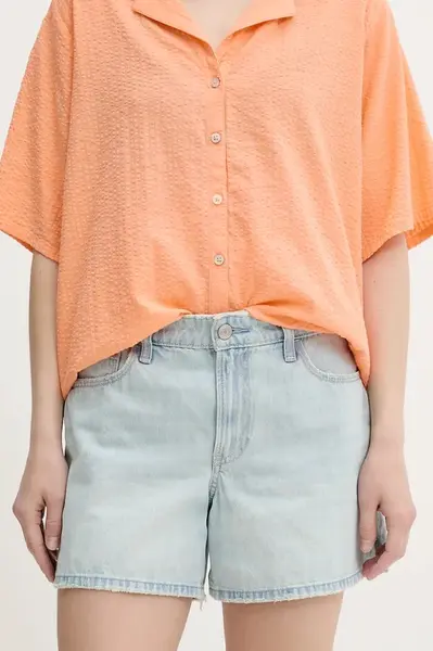 Rifľové krátke nohavice Hollister Co.