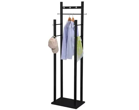 Stojací vešiak na šaty Mistral, čierny%