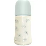 Suavinex Poetry XS Pro Physiological M dojčenská fľaša 3 m+ Medium Flow - Blue 270 ml