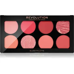 Revolution Ultra Blush paleta líceniek odtieň Sunset Burst 8x1.6 g