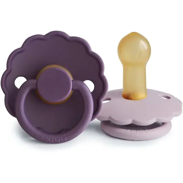 FRIGG Daisy Size 2:6-18 months cumlík Violet Dream/Soft Lilac 2 ks