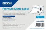 Epson C33S045741 Premium Matte, pre ColorWorks, 102mm x 60m, biele samolepiace etikety
