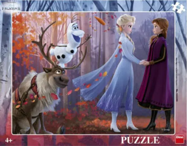 Puzzle Frozen II radost 40 dílků deskové (Defekt)