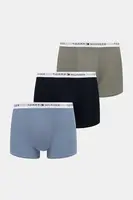 Dětské boxerky Tommy Hilfiger 3-pack modrá barva, UB0UB00573