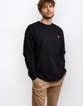 Carhartt WIP L/S Chase T-Shirt Black / Gold S