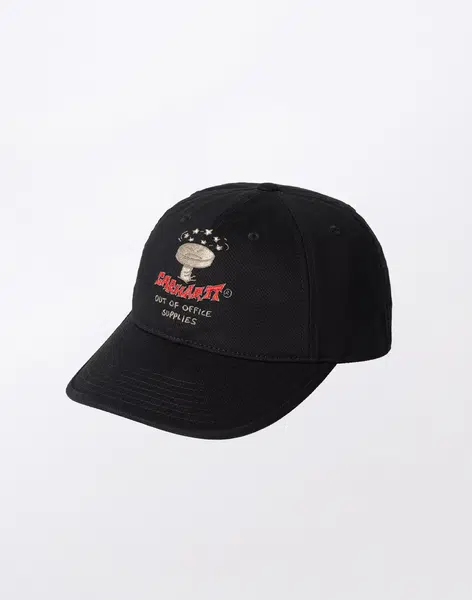 Carhartt WIP Office Supplies Cap Black
