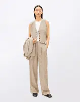 Armedangels Numaali Check 2248 sand stone M