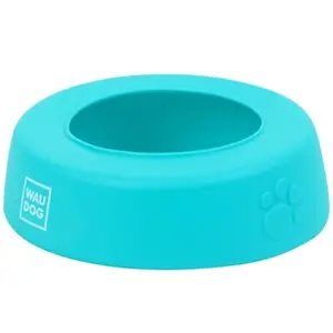 WAUDOG No splash Miska silikón modrá 1 kus, Objem (ml): 1000 ml