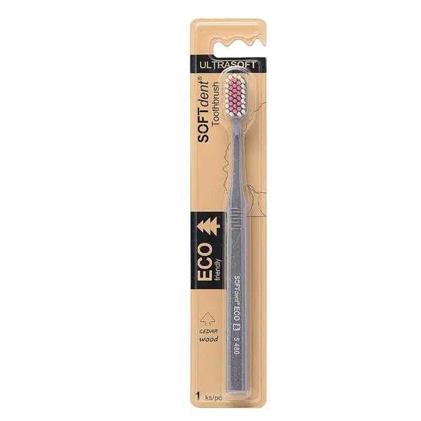 SOFTDENT ECO Zubná kefka ultrasoft 1 ks