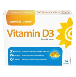 VITAMÍN D3 2000IU 60 kapsúl