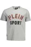 PLEIN SPORT MEN'S SHORT SLEEVE T-SHIRT GRAY