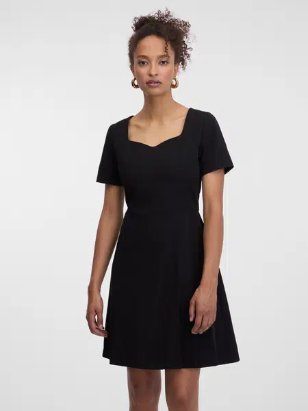 Black women's knee-length dress ORSAY - Women's