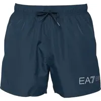 EA7 WATER SPORTS Pánské plavecké šortky, tmavě modrá, velikost