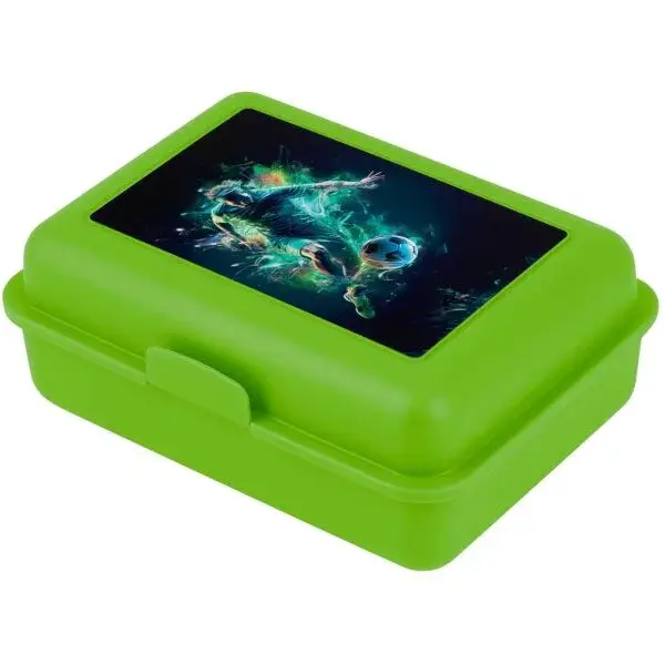 BAAGL FOTBAL HRÁČ Box na svačinu, zelená, velikost