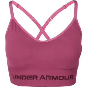 Under Armour VANISH SEAMLESS LOW Dámská podprsenka, vínová, velikost L