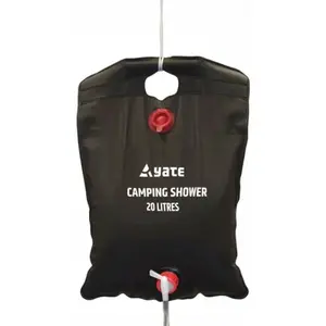 YATE 20 L Solární sprcha, černá, velikost