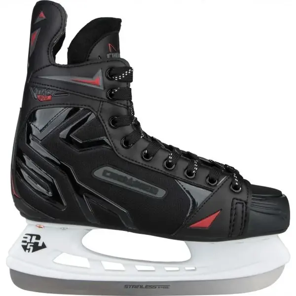 Crowned ATTACK 500 Pánské lední brusle, černá, velikost