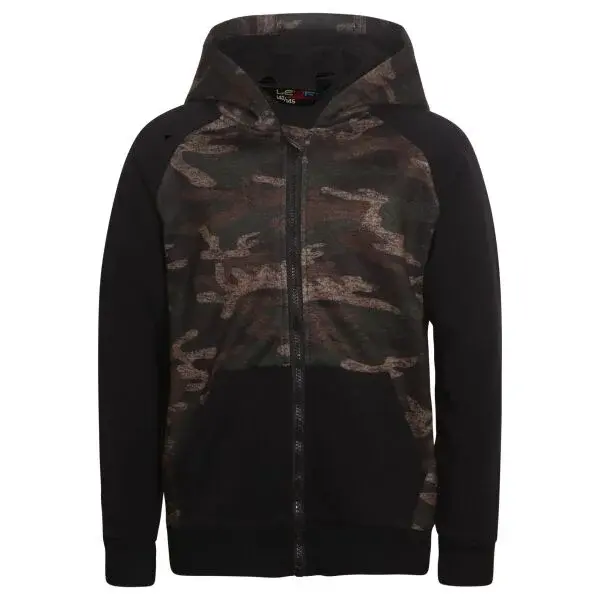 Lewro ROLY Dětská mikina, černá, velikost 116-122