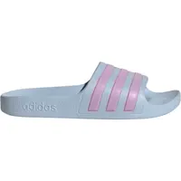 adidas ADILETTE AQUA K Dětské pantofle, světle modrá, velikost 38