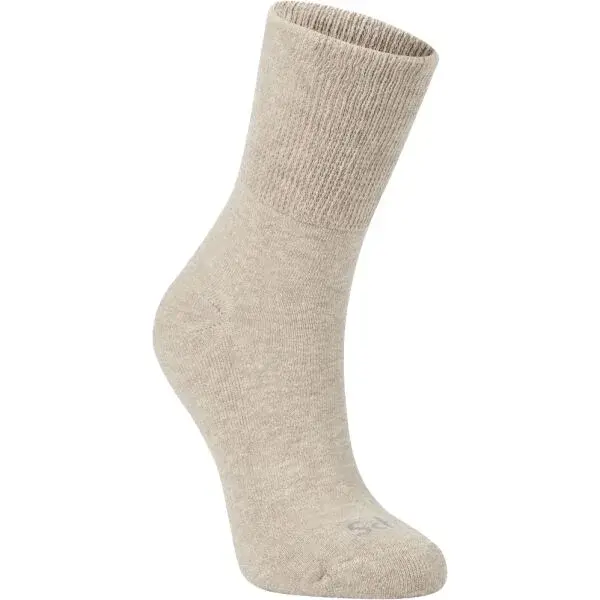 SCHOLL WARM REGULAR Teplé bavlněné ponožky, béžová, velikost