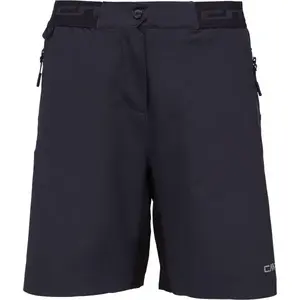 CMP WMN BIKE BERMUDA Dámské volné cyklistické kraťasy, černá, velikost