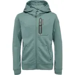 Lotto CLENY Dětská technická mikina, tmavě zelená, velikost 164-170