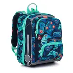 Školská aktovka s herným motívom Topgal BEBE 25012