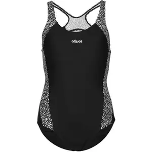 AQUOS ABENNA Dámské jednodílné plavky, černá, velikost
