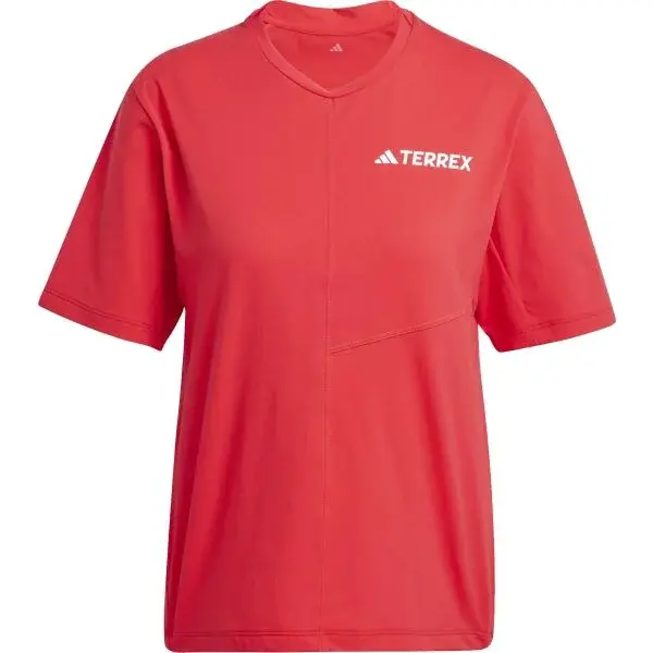 adidas TERREX MULTI T-SHIRT Dámské triko, červená, velikost