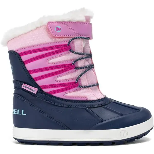 Merrell SNOW BANK 5.0 WP Dívčí zimní boty, růžová, velikost 38
