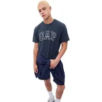 GAP ARCHIVE LOGO Pánské tričko, tmavě modrá, velikost