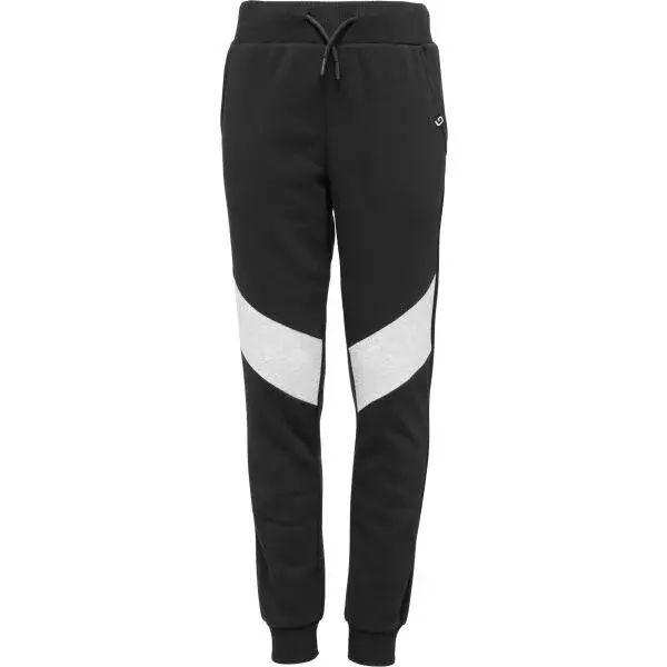 Lewro SUKO Dětské tepláky, černá, velikost 152-158