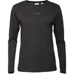 O'Neill ESSENTIALS SCRIPT L/SLV Dámské tričko s dlouhým rukávem, černá, velikost