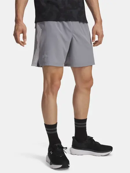 Pánské kraťasy Under Armour UA LAUNCH PRO 7'' SHORTS-GRY - Pánské