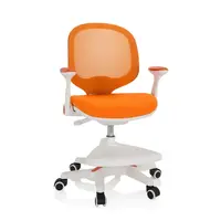 MID.YOU OTOČNÁ ŽIDLE PRO MLÁDEŽ, síťovina, oranžová