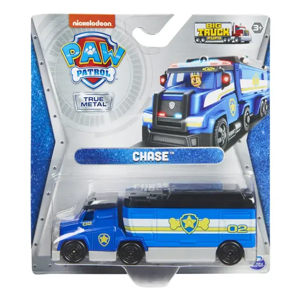 Spin Master Tlapková Patrola - Die-cast big trucks náklaďák Chase
