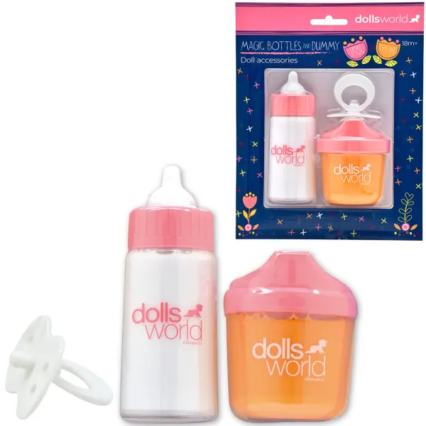 Dolls World - Kouzelné lahvičky a dudlík pro panenky
