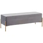 Xora TABURETOVÁ LAVICE, textil, 122/43/40 cm