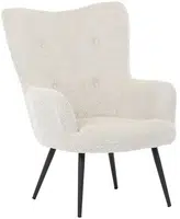 AUTRONIC křeslo ušák AK-W1206 CRM2 bílé