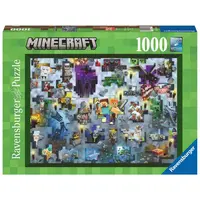 Ravensburger Challenge Puzzle Minecraft 1000 dílků