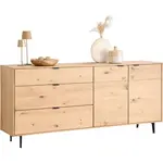 Cantus ŠIROKÁ KOMODA, sukový dub, barvy dubu, 182,6/83,1/42 cm