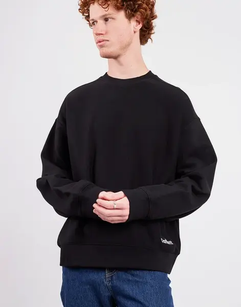 Carhartt WIP Label Script Sweat Black S