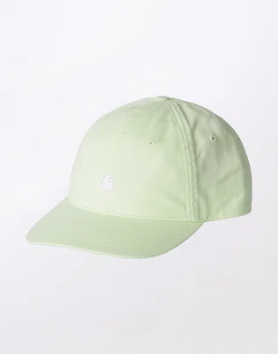 Carhartt WIP Madison Logo Cap Air Green/White