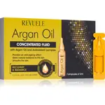 Revuele Ampoules Argan Oil Concentrated Fluid koncentrované pleťové sérum na tvár, krk a dekolt 7x2 ml