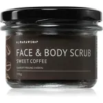Almara Soap Face & Body Scrub cukrový peeling na telo a tvár s vôňou Sweet Coffee 110 g