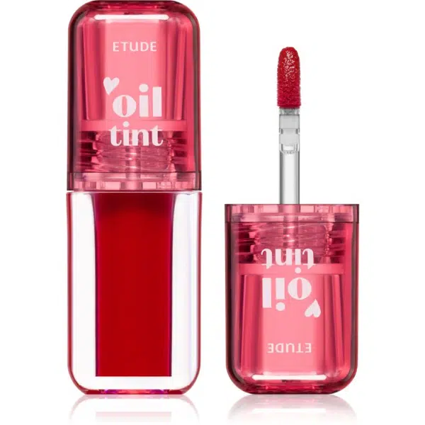 ETUDE Dear Darling Oil Tint intenzívna olejová starostlivosť na pery odtieň 02 Plum Berry 4.2 g